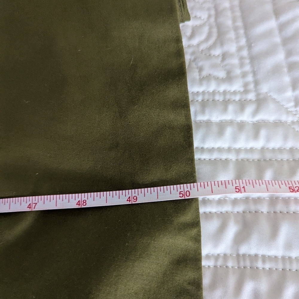 REFORMATION Green Organic Cotton Mininalist Feminine Maxi Dress Size Small - Picture 9 of 12